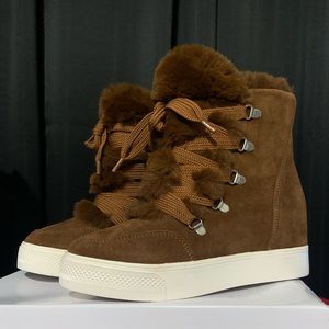 Steve Madden Wharton Faux Fur Sneaker